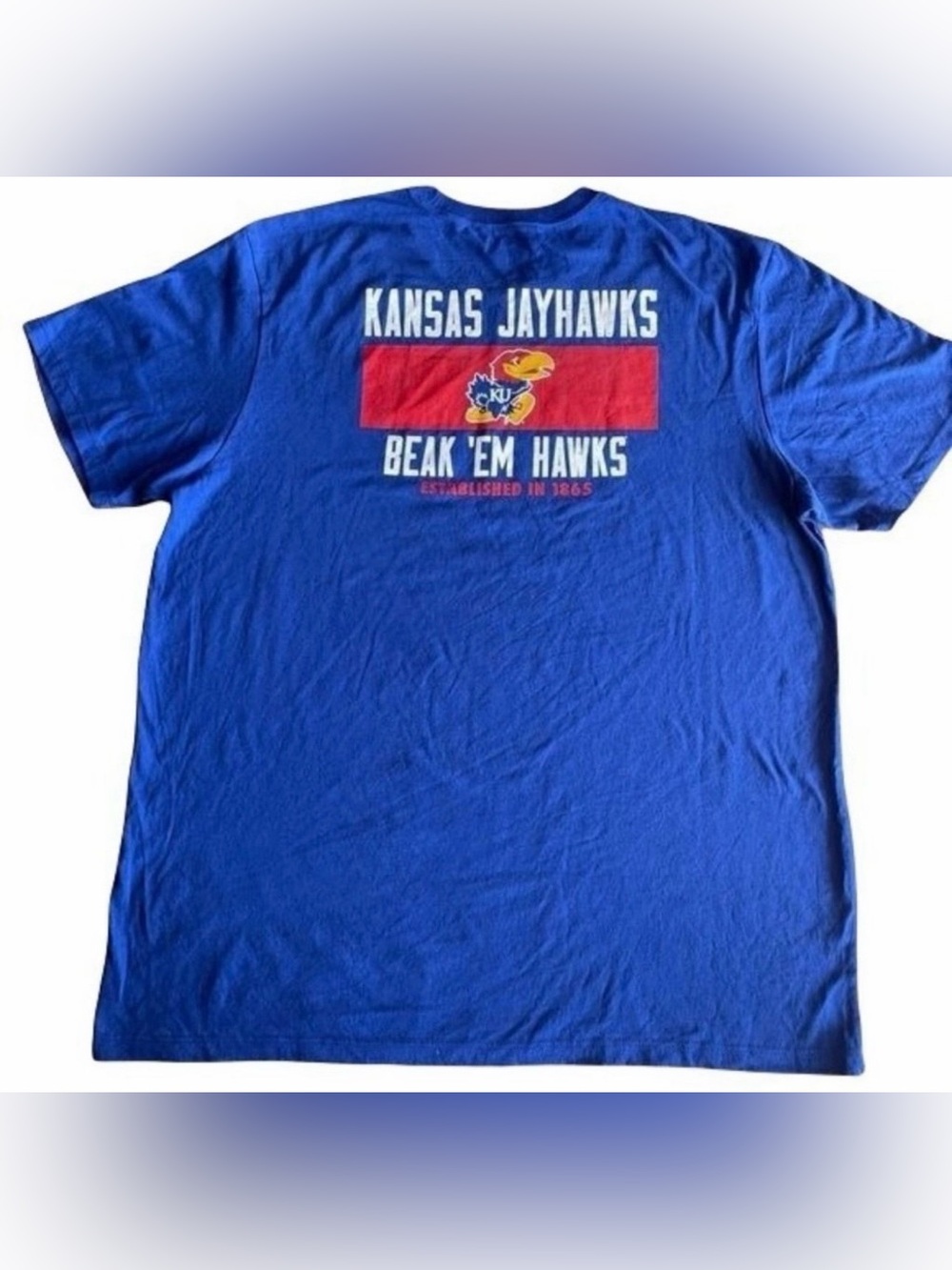 NCAA Kansas Jayhawks Unisex T-Shirt - Size XXL - Brand New